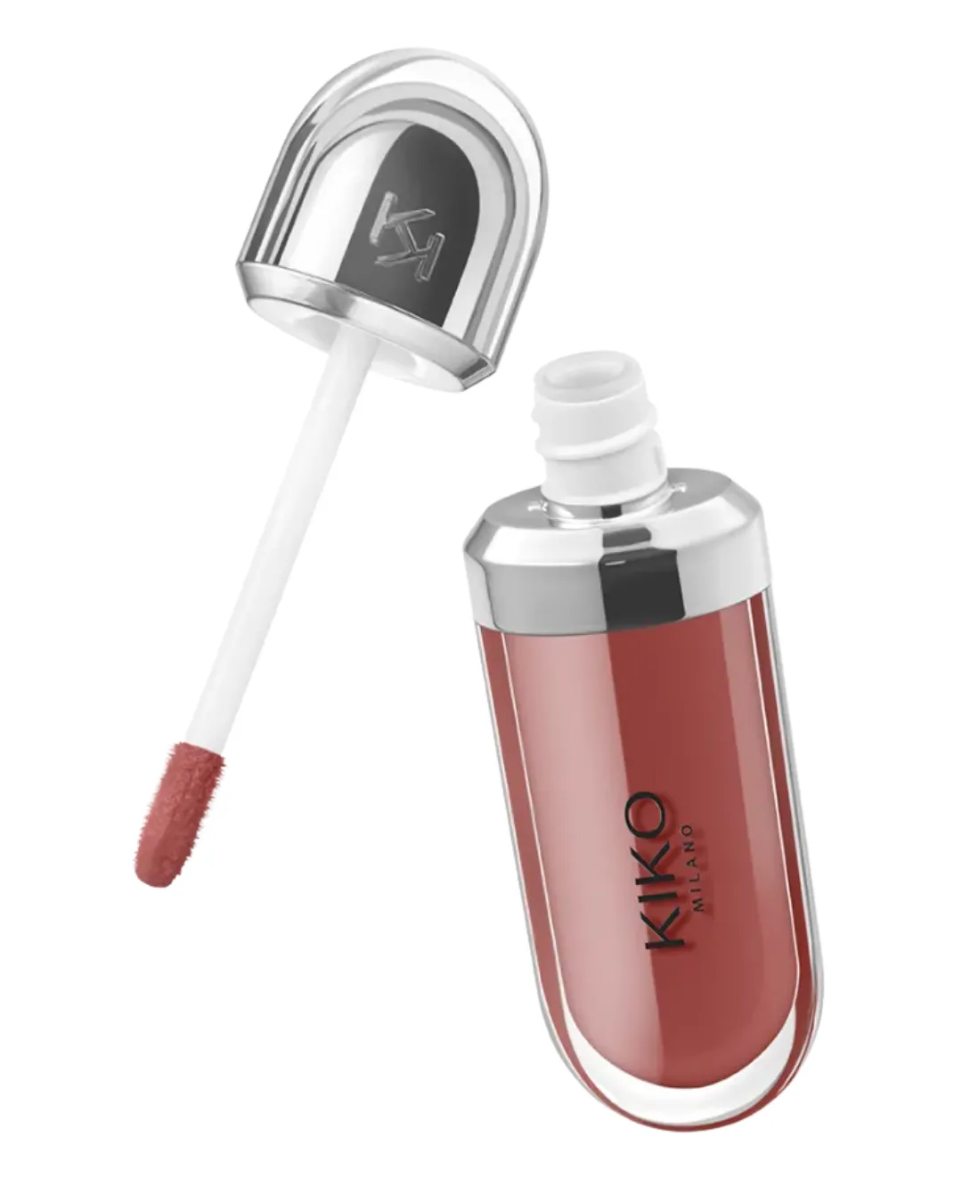 LIP GLOSS 3D HYDRA 21 BRUN ROSE KIKO MILANO